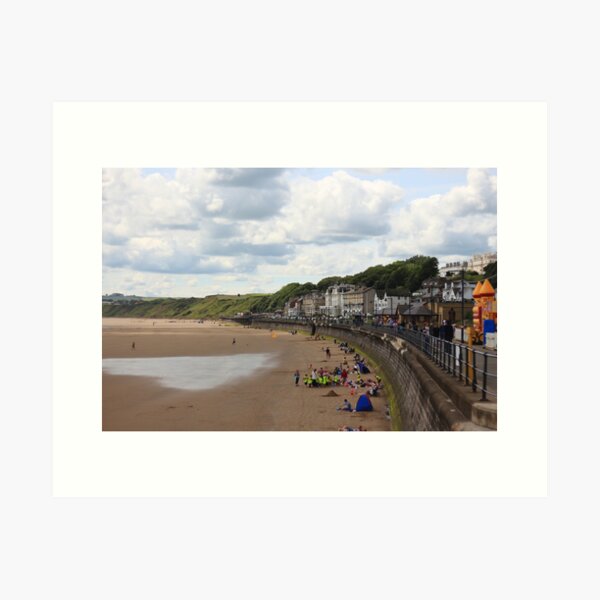 Filey Promenade Art Print