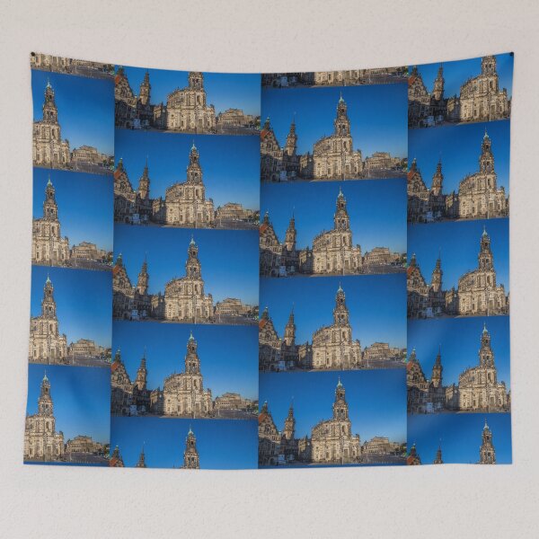 Artikelvorschau, Deutschland. Dresden. Schloss, katholische Kathedrale und Semperoper. entworfen und verkauft von vadim19.