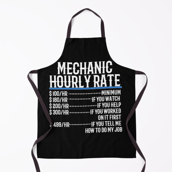 Item preview, Mechanic Hourly Rate designed and sold by TeesYouWant.