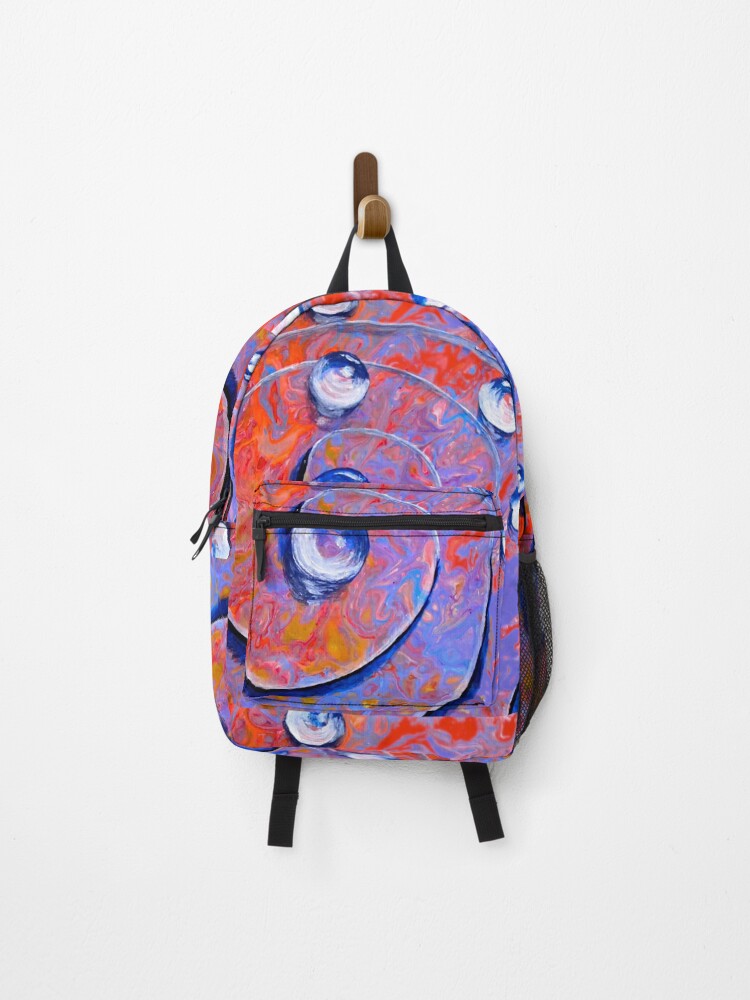 Thumbnail 1 of 3, Backpack, spiral slide designed and sold by RinaArling.