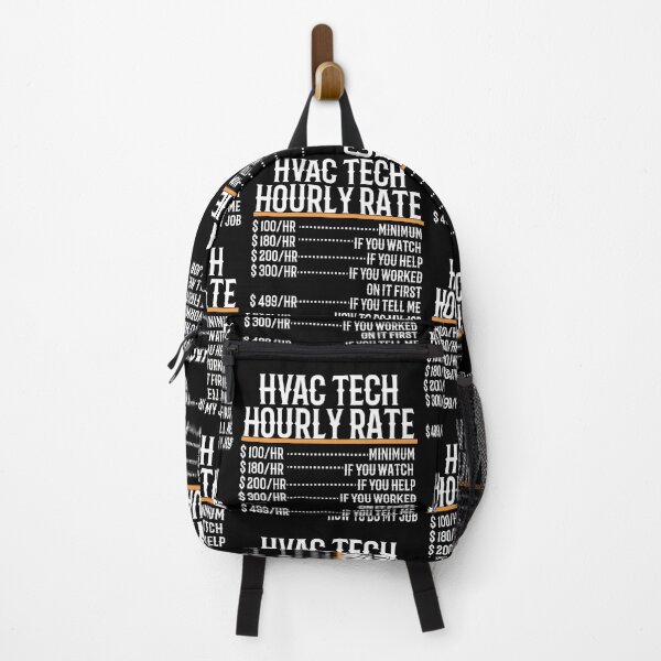 Item preview, HVAC Tech Hourly Rate designed and sold by TeesYouWant.