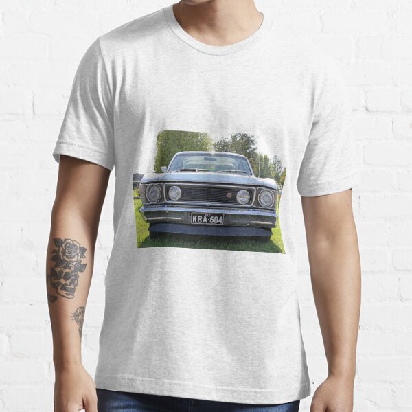 Full Frontal Ford Falcon Xw Gt T Shirt For Sale By Tonyshaw Redbubble Classic Car T 1834