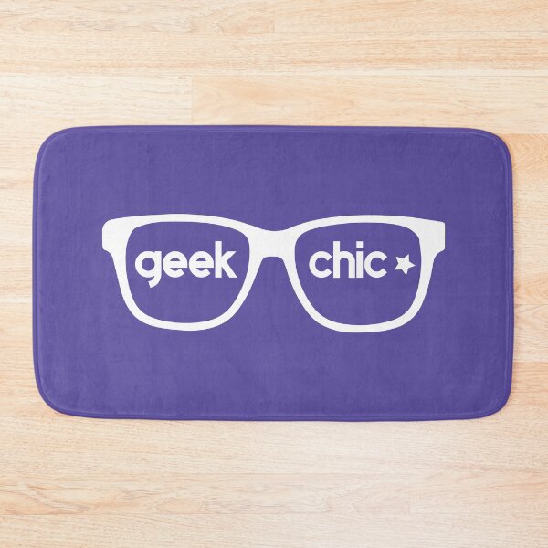 Item preview, Geek Chic Nerdy Glasses Purple Blue designed and sold by VicEllisArt.