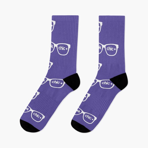 Item preview, Geek Chic Nerdy Glasses Purple Blue designed and sold by VicEllisArt.