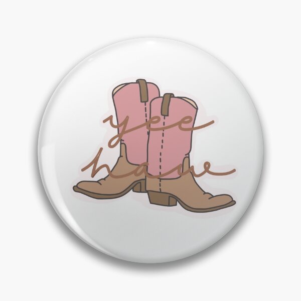 Item preview, Yee haw boots Sticker designed and sold by insolation-art.
