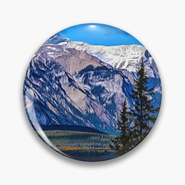 Item preview, Canadian Rockies illustration designed and sold by CanadianWild418.