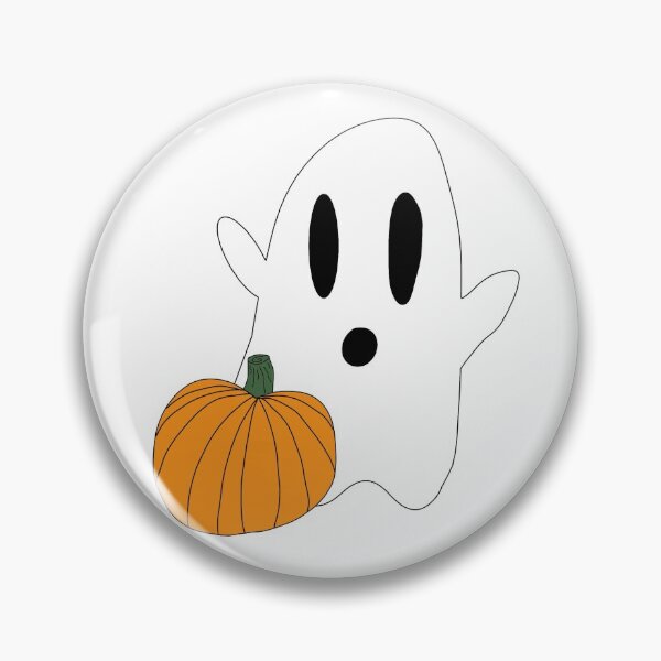 Item preview, Ghost and Pumpkin designed and sold by Mykayla Simmons.