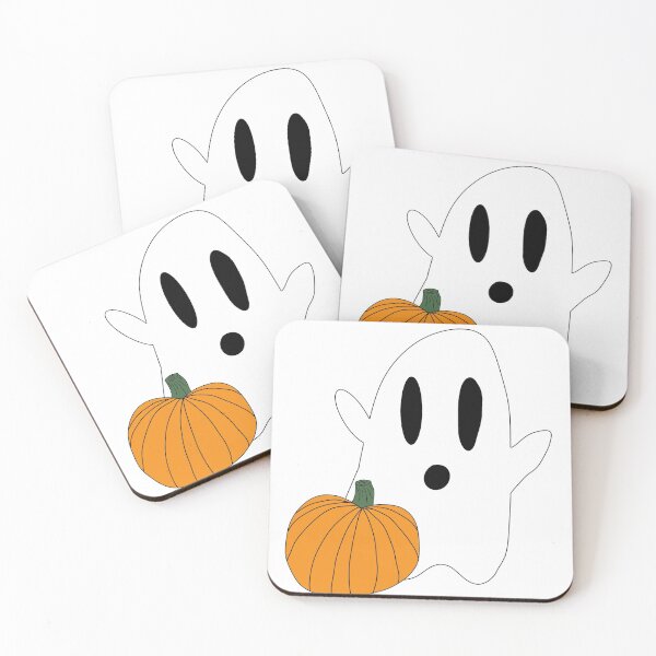 Item preview, Ghost and Pumpkin designed and sold by Mykayla Simmons.