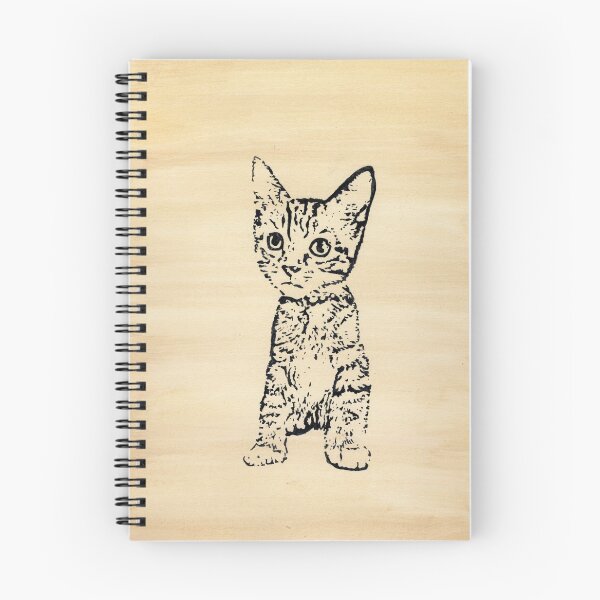 Item preview, Timid Tan Kitten designed and sold by INKconceivable.