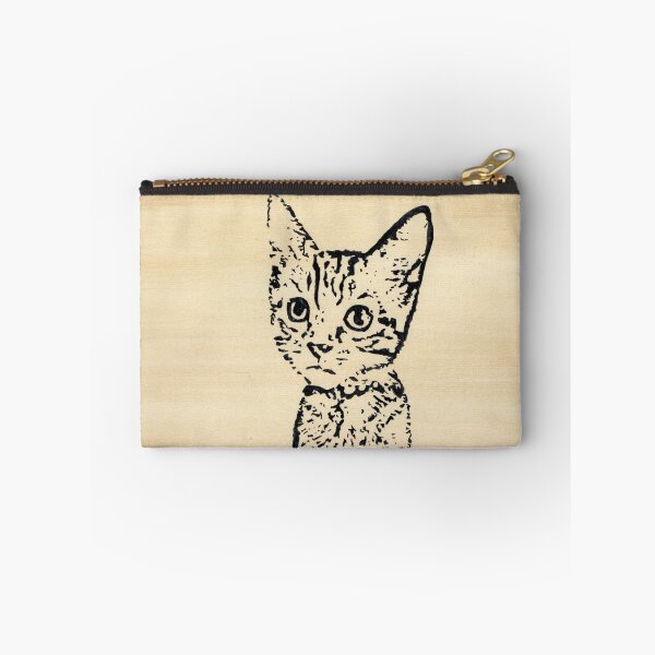 Item preview, Timid Tan Kitten designed and sold by INKconceivable.