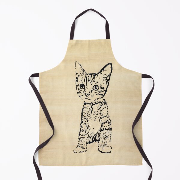 Item preview, Timid Tan Kitten designed and sold by INKconceivable.