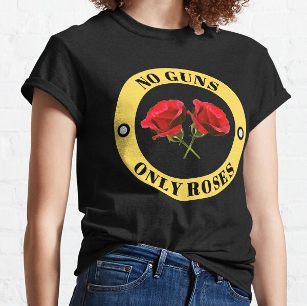 No Guns Only Roses Classic T-Shirt