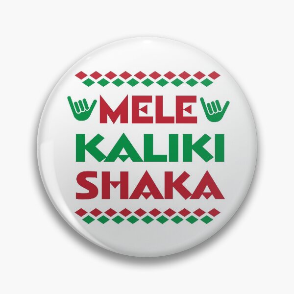 Item preview, Mele Kalikimaka Shaka Hawaiian Christmas designed and sold by alohagiftbox.