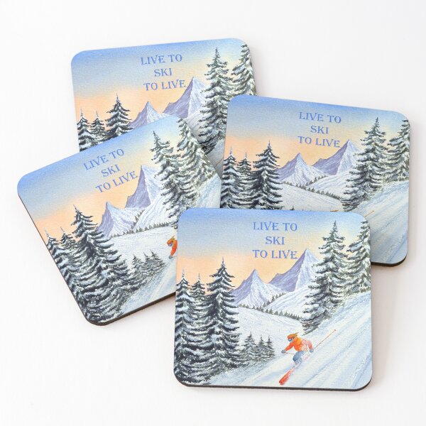 Item preview, LIVE TO SKI TO LIVE - The Clear Lady Leader designed and sold by William Holkham.