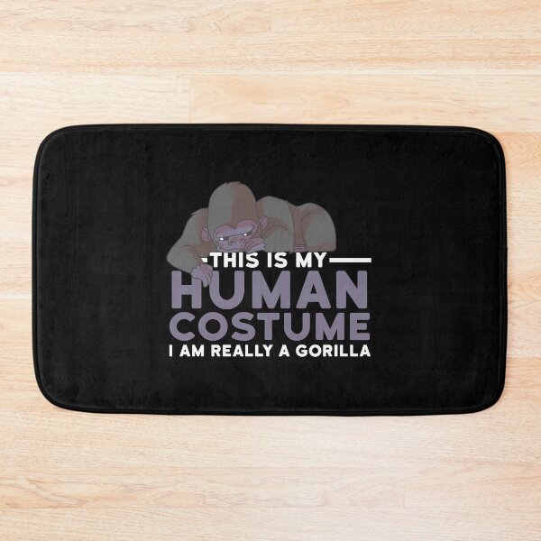 Item preview, This Is My Human Costume I'm Really A Gorilla Funny Halloween designed and sold by fatamyfan1.