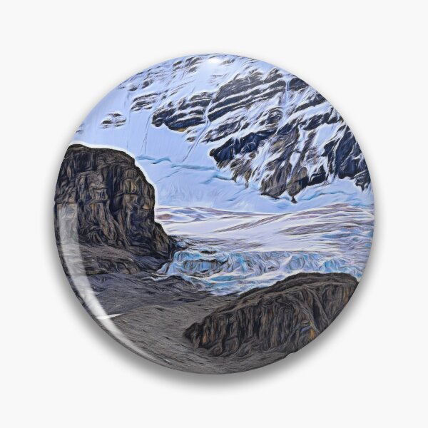 Item preview, Receding glacier illustration designed and sold by CanadianWild418.