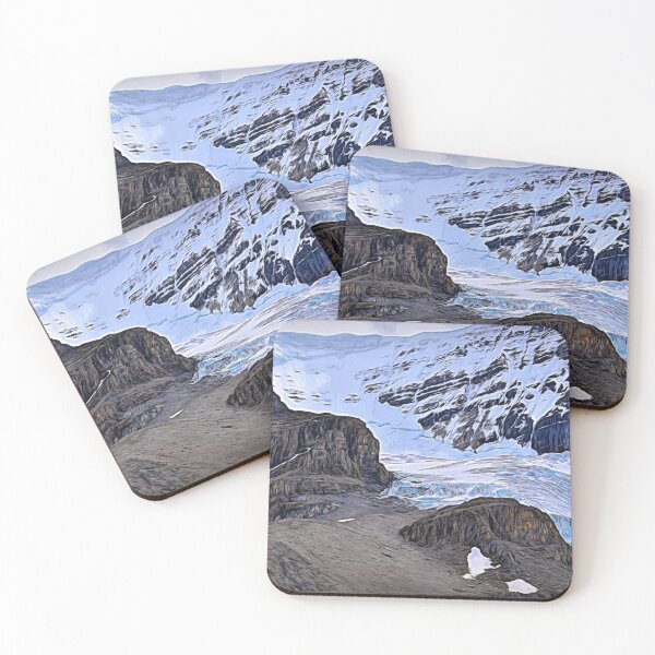 Item preview, Receding glacier illustration designed and sold by CanadianWild418.