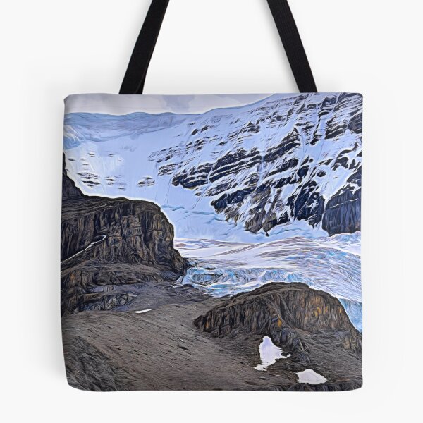 Item preview, Receding glacier illustration designed and sold by CanadianWild418.