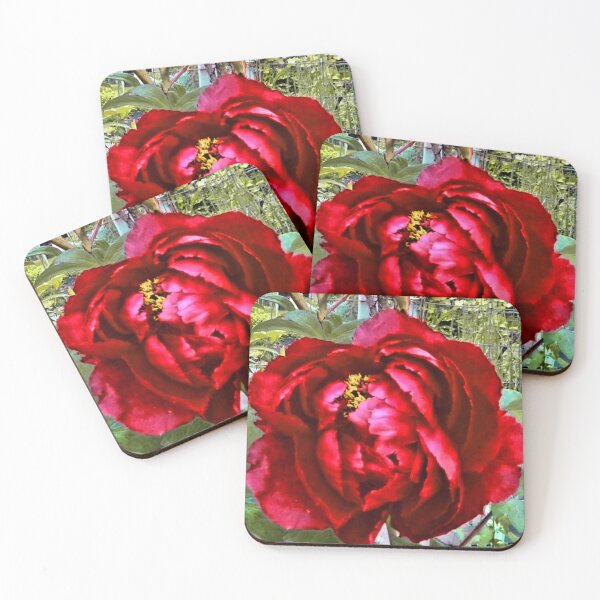 Item preview, Red Peony Bush . FlowerShop 528 designed and sold by Flowershop528.