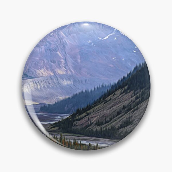Item preview, Flowing river illustration designed and sold by CanadianWild418.