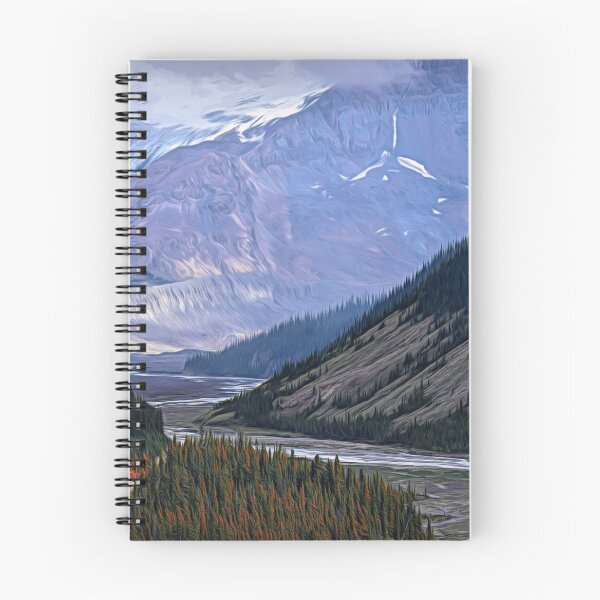 Item preview, Flowing river illustration designed and sold by CanadianWild418.