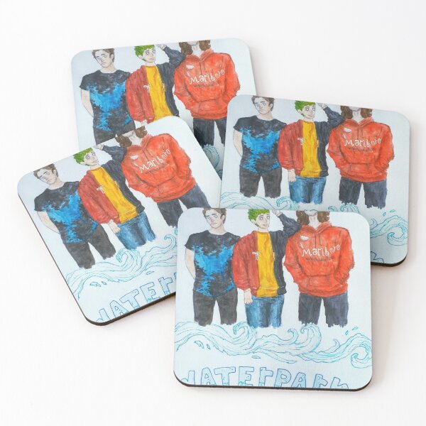 Item preview, Waterparks band watercolor art designed and sold by Art-and-bees.