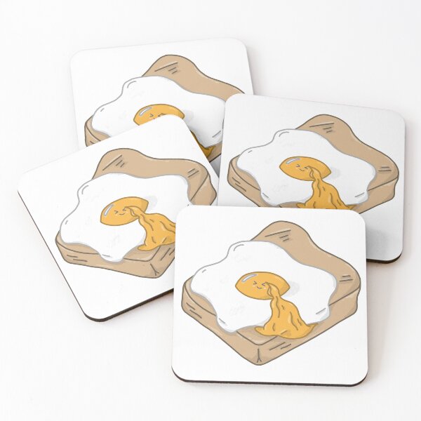 Item preview, Toast with Egg designed and sold by uwudoodles.