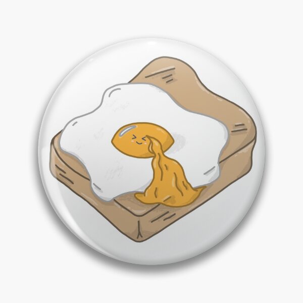 Item preview, Toast with Egg designed and sold by uwudoodles.