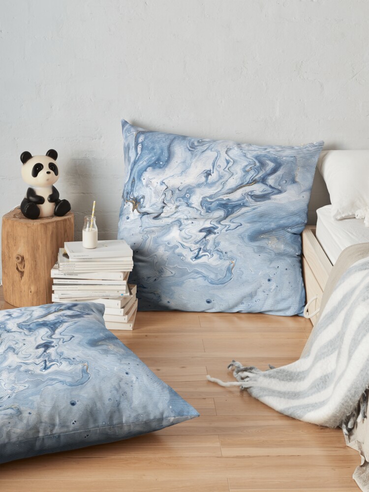 Alternate view of Shallow Waters Floor Pillow