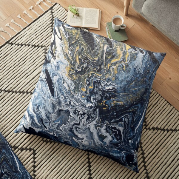 Deep Sea Floor Pillow