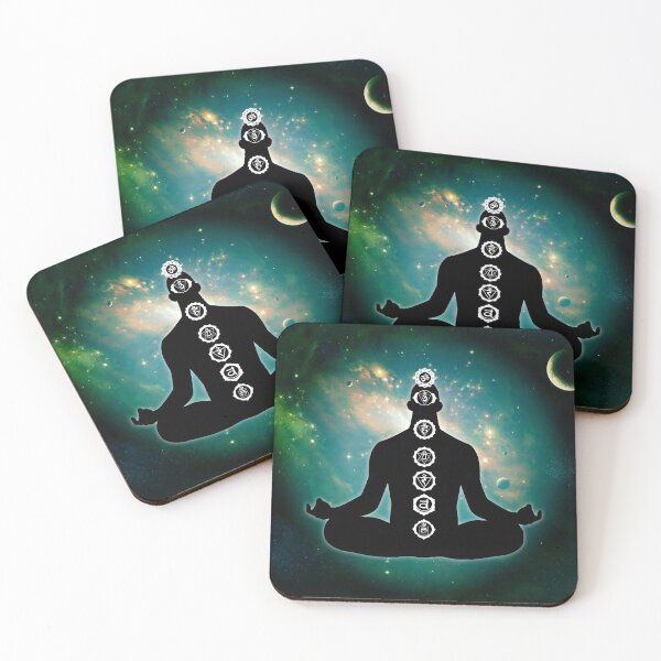 Item preview, 7 Chakra Male Silhouette - Universe 65 designed and sold by chakraplaza.