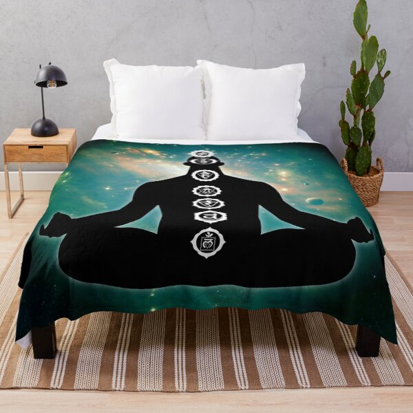 Item preview, 7 Chakra Male Silhouette - Universe 65 designed and sold by chakraplaza.