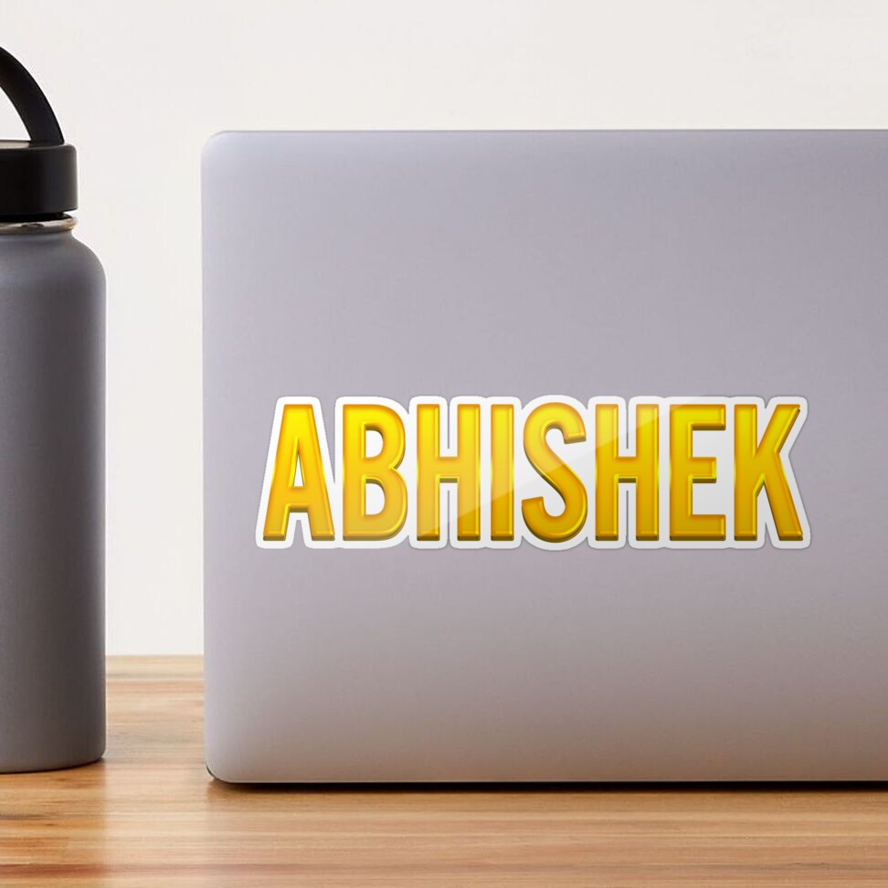 It's Abhishek