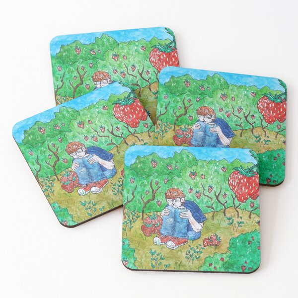 Item preview, Strawberry bush retreat designed and sold by Art-and-bees.