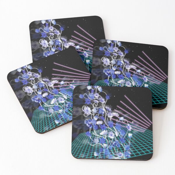 Item preview, NeonXNoir Floral designed and sold by Adrian Paladini.