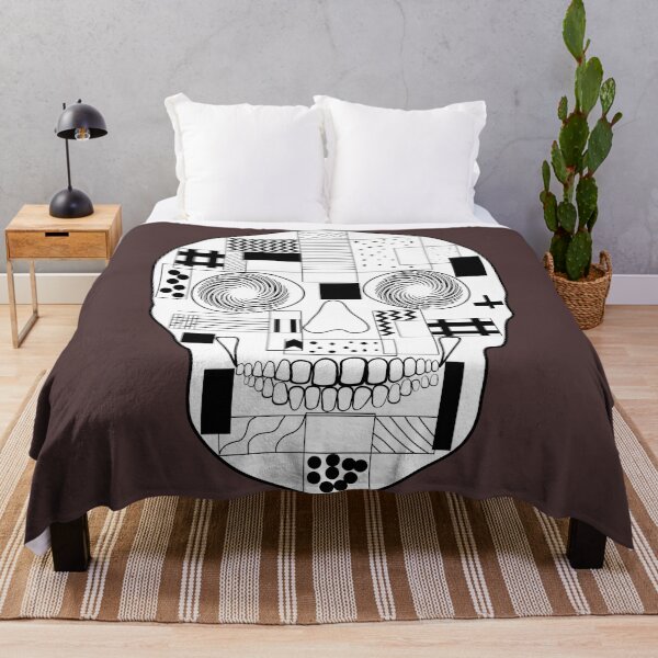 Item preview, Black&white Skull Geometric style  designed and sold by Vinaerick.