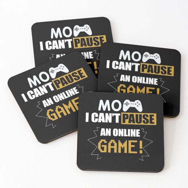 Item preview, MOM I can't pause an online game designed and sold by mouadli.