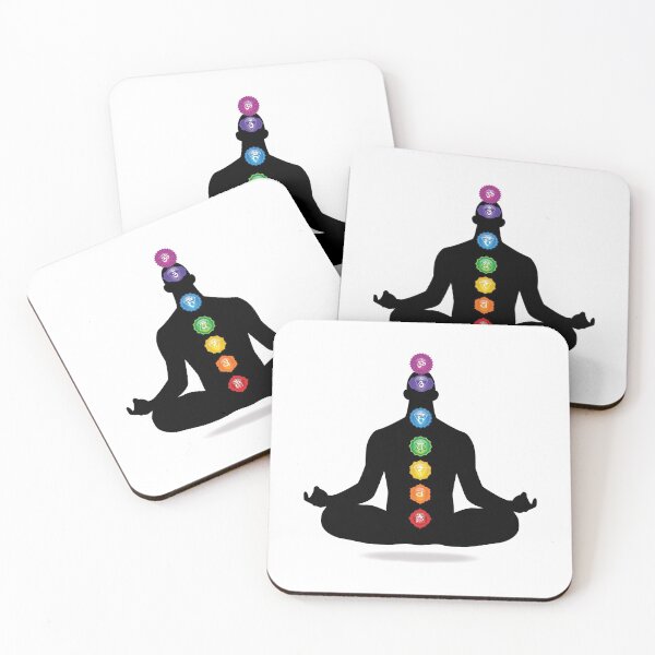 Item preview, 7 Chakra Male Silhouette - 65 WBG designed and sold by chakraplaza.