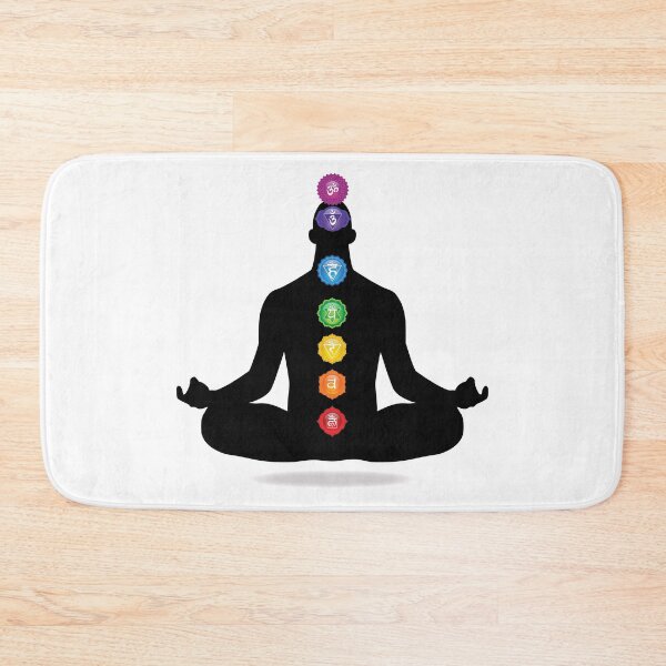 Item preview, 7 Chakra Male Silhouette - 65 WBG designed and sold by chakraplaza.