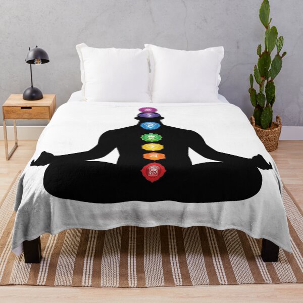 Item preview, 7 Chakra Male Silhouette - 65 WBG designed and sold by chakraplaza.