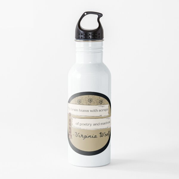 Virginia Woolf sticker Water Bottle
