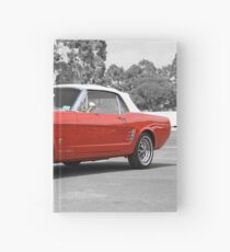 Red Mustang Hardcover Journal