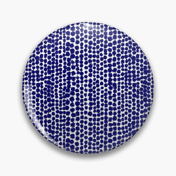 Item preview, Blotchy Spots Pattern 170820 - Dark Blue on White designed and sold by Artberry.