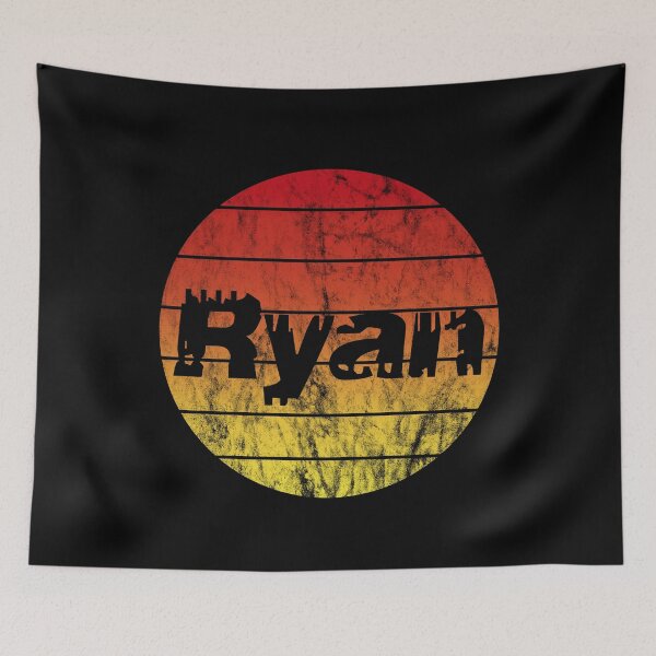 Item preview, Name Ryan in the sunset vintage sun designed and sold by ABCKT.