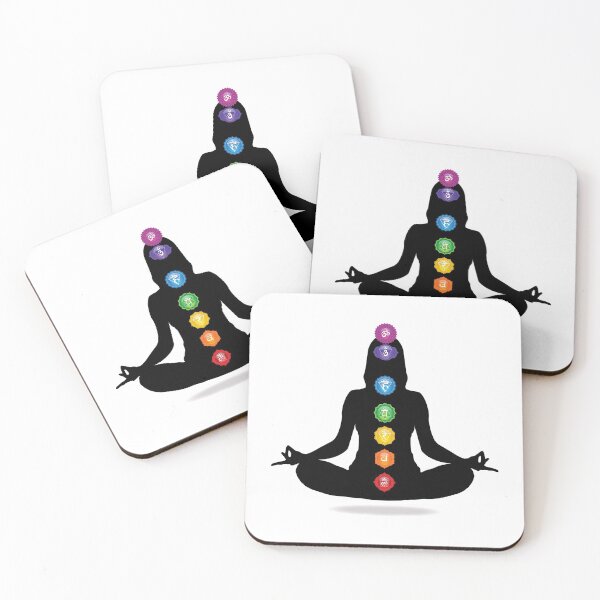 Item preview, 7 Chakra Female Silhouette - 66 WBG designed and sold by chakraplaza.