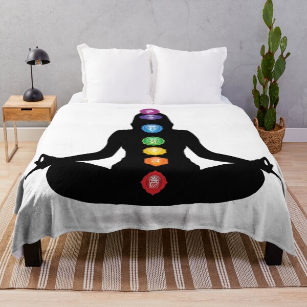 Item preview, 7 Chakra Female Silhouette - 66 WBG designed and sold by chakraplaza.