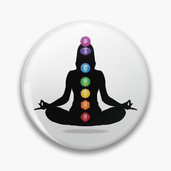 Item preview, 7 Chakra Female Silhouette - 66 WBG designed and sold by chakraplaza.
