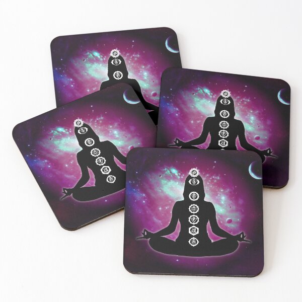 Item preview, 7 Chakra Female Silhouette - Universe 66 designed and sold by chakraplaza.