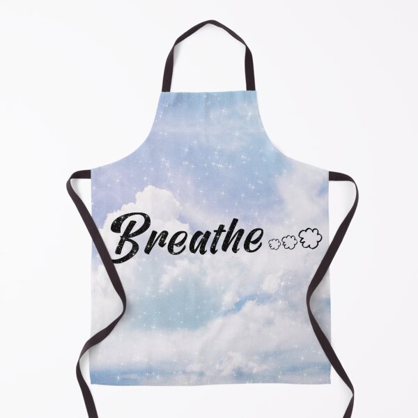 Aperçu de l'œuvre Respire Payage Ciel Nuages Blanc Bleu Breathe Quotes Sky créée et vendue par Jolly-Yosei.