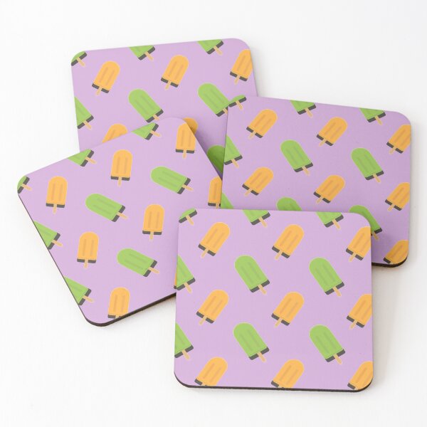Artikelvorschau, Orange und Zitronengrün Eislutscher Muster! entworfen und verkauft von Pattern-ify.